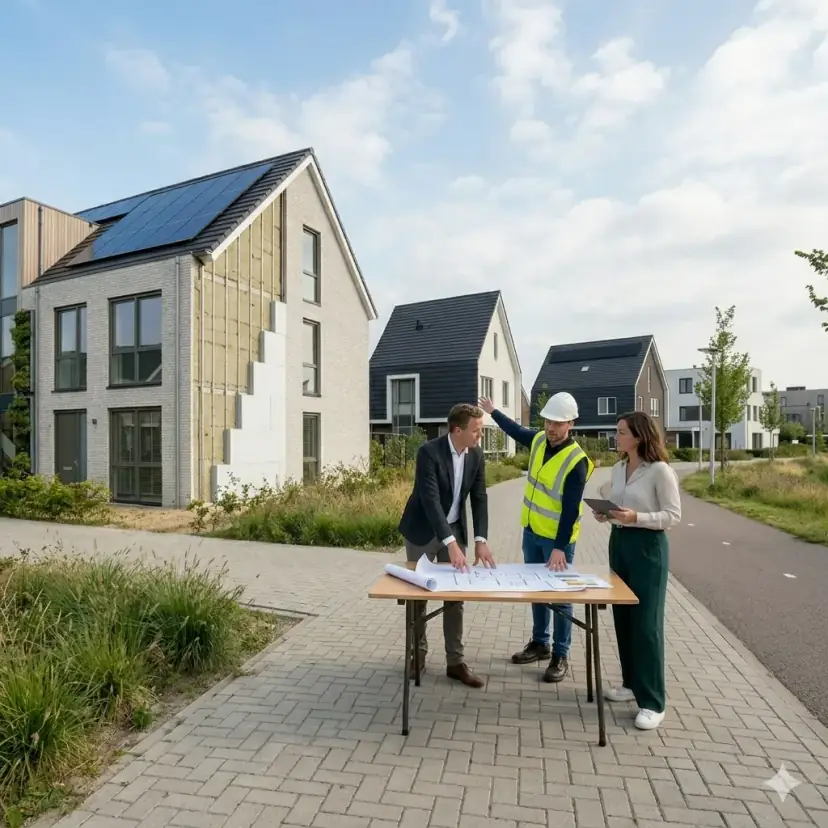 Custom advice and scenario calculations for residential construction